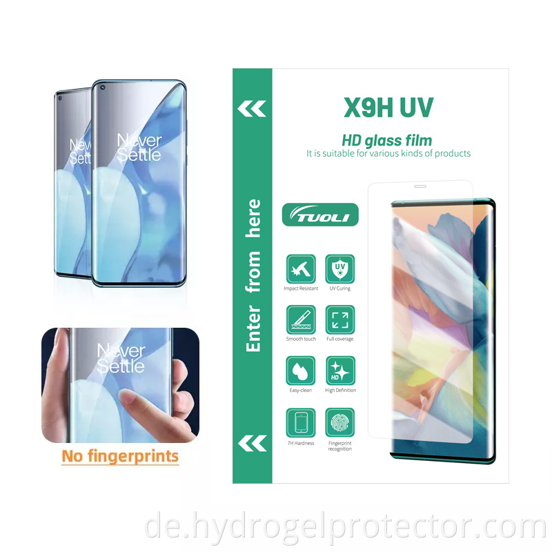 X9h Uv Screen Protector Film